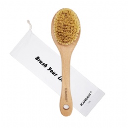 Cactus Medium Handle Body Brush-YBB002