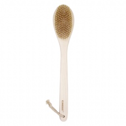 Long Handle Dry massage Body Brush（SPA Brush ）Hard Nylon-YBB007