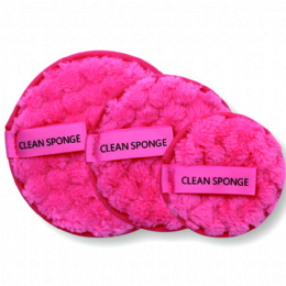 Reusable Makeup Remover Pads, Round Makeup Remover Pads for Heavy Makeup & Masks - Microfiber Makeup