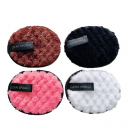 Reusable Makeup Remover Pads, Round Makeup Remover Pads for Heavy Makeup & Masks - Microfiber Makeup