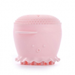 Silicone Face Cleanser and Massager Brush Manual Facial Cleansing Brush Handheld Mat Scrubber For Cleansing and Exfoliating